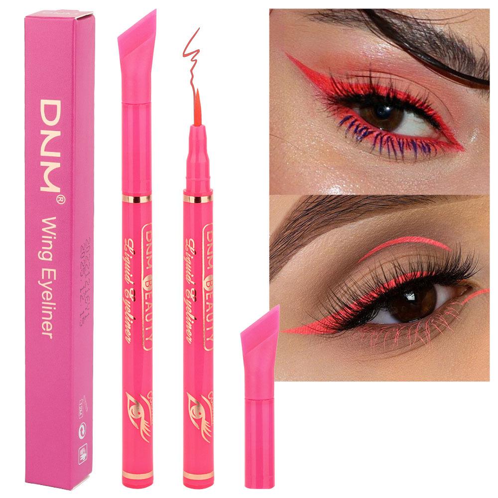 DNM Wing-Tail Coloured Eyeliner Non-Smudge Matte Natural Eyeliner Quick Dry Eyeliner