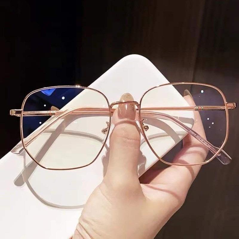 Anti Radiation Classical Metal Retro Eyeglass Fashion Unisex Anti Blue Light Glasses