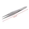 Professional Straight Fine Point Tweezers For Eyelash Extension Stainless Steel