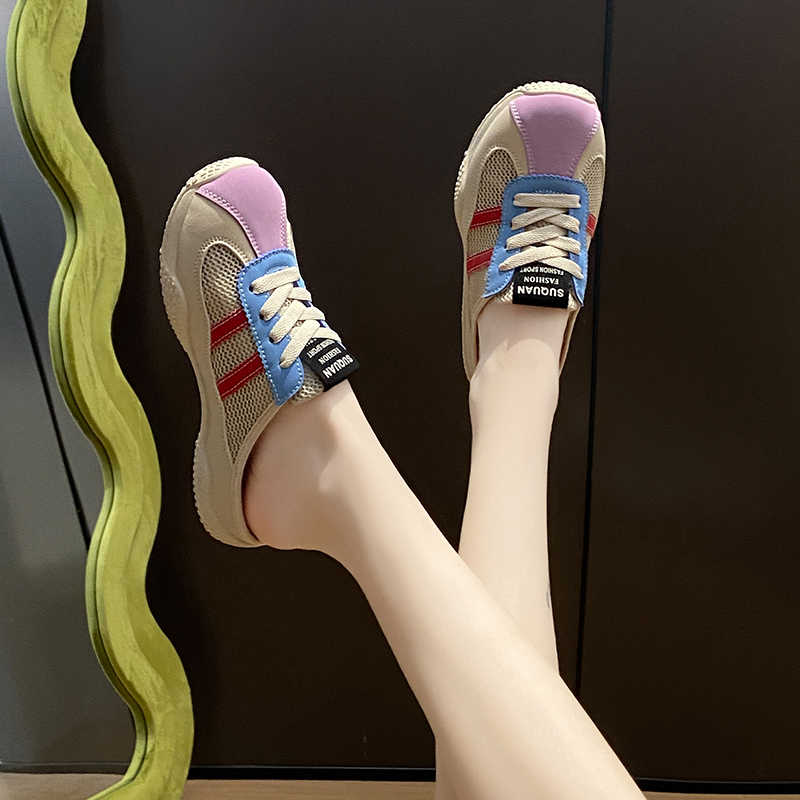 Fashion With Ties Increases Height Sneakers Shoes Women Mules Beige Boots Women Classic Women Shoes Sports 2025 Collection