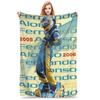 Max Verstappen Charles Leclerc Blankets Soft Warm Novelty Plush Bedding Throws for Cozy Home Decor Student Dorms Flannel Bedspr
