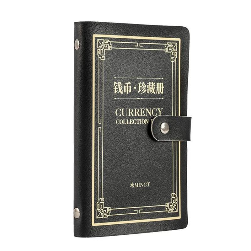 

50pcs Large Capacity Banknote Collection Book For Collecting Paper Money