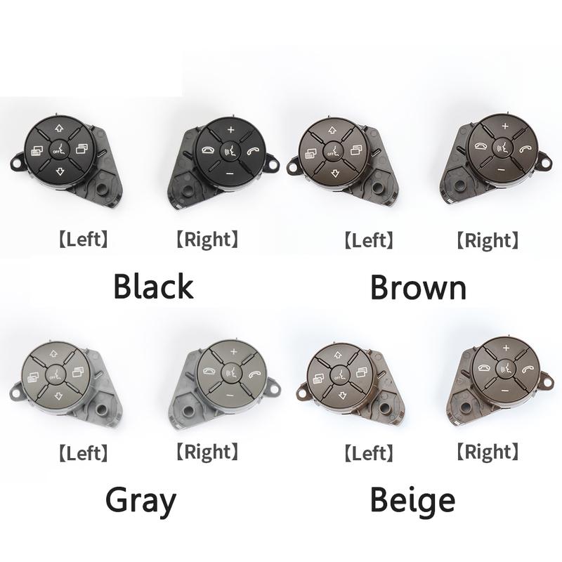 Car Multi-function Steering Wheel Push Switch Buttons For Mercedes Benz ML GL-Class W164 R-Class W251 1648700558 1648700658