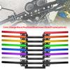 Universal Motorcycle Handlebars 7 8   22mm Adjustable Detachable Handle Bar Steering Hangers for Race Bobber Motocross