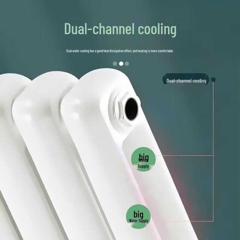 Lion Hunt Steel Vertical Central Heating Radiator