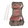 Fahrrad-Gepäckträgertasche 30 35L Verstellbares Volumen 49KG Tragfähigkeit Reflektierende Tasche Oberes Segeltuch Fahrradtasche für Langstrecken