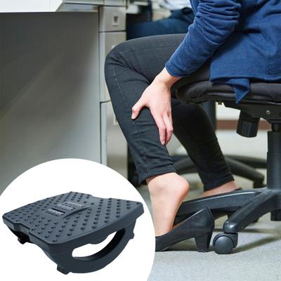 Under Desk Rocking Foot Rest Feet Support Versatile Non Slip Stand Portable Ergonomic Footstool
