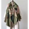 Autumn Winter Women Scarf Design Pladi Imitation Cashmere Pashmina Soft Warm Shawls Wraps Bufanda Echarpe Poncho Blanket