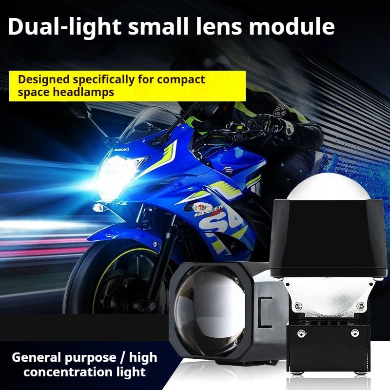 LED Bifocal Lens 1.5 Inch Module High Beam Low Beam Ultra Bright Car Motorcycle Modified Headlights