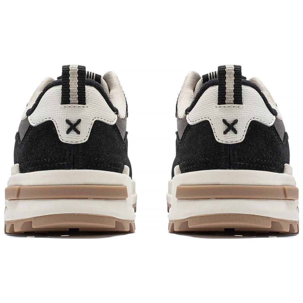 Li Ning Riding The Wind 2.0 Slip Resistant Abrasion Resistant Low Top Casual Shoes Women's Gray Black AGCT308-4