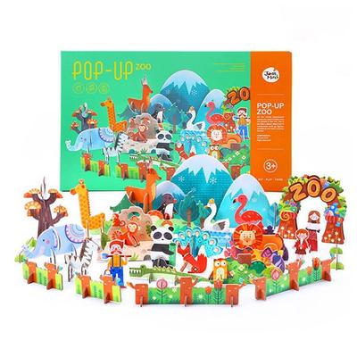 Pop-up-Puzzle Zoo in Hoan eun 22189 Korea 3D-Puzzle