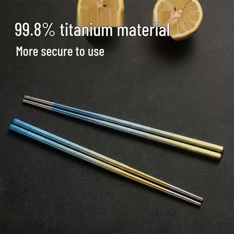 SENSO Pure Titanium Chopsticks (2 Pairs)