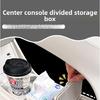 For Geely EX2 2025 2026 Center Console Lower Storage Box Silicone Non Slip Mat Car Interior Organizer Tray