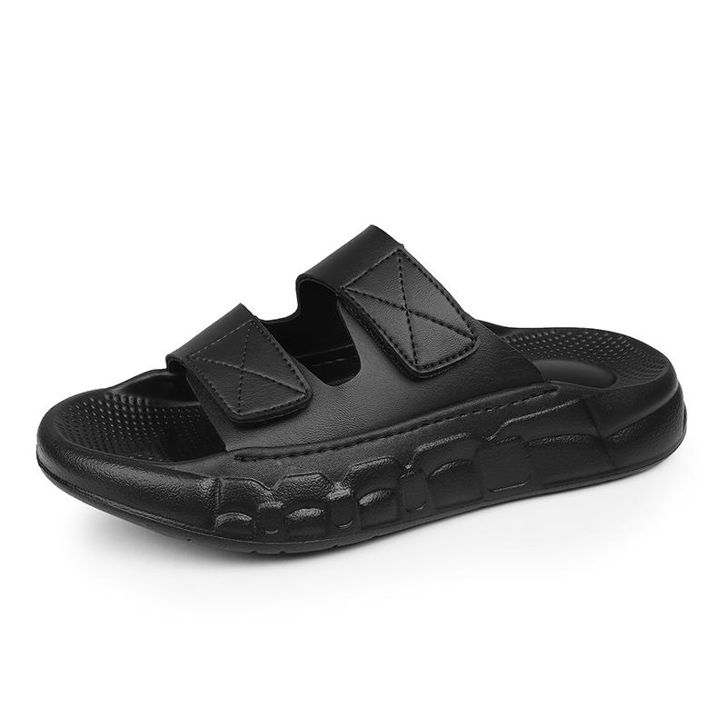  Men's Shoes Summer Sports Slippers For Men EVA Soft-Soled Indoor Sandals Men's High-quality Leather Comfortable Slippers