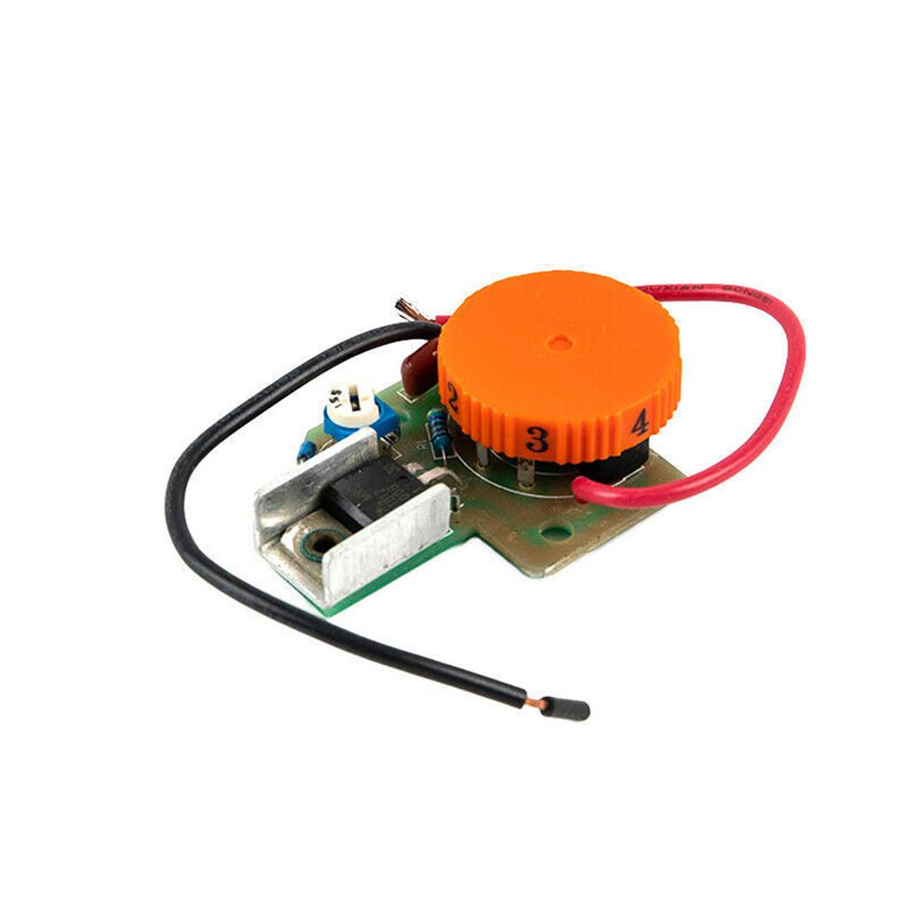 High Performances Plastic Speed Regulator Includes Knob & Six Speed Switches for Angles Grinder Power Tool Modification