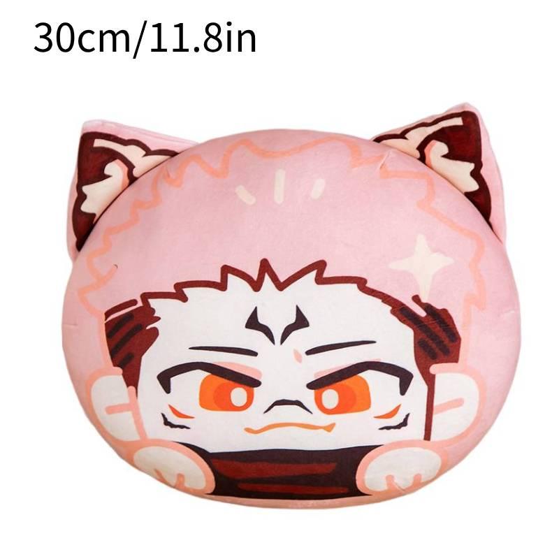 

Плюшевая подушка и брелок Jujutsu Kaisen с очаровательными мультяшными принтами Сатору Годжо, Юдзи Итадори, Мегуми Фусигуро, Сугуру Гето, Сукуны Sukuna,30cm/11.81in