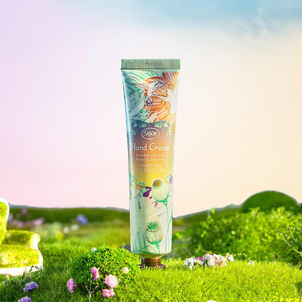 [Sabon] White Tea Celebration Hand Cream 30ml