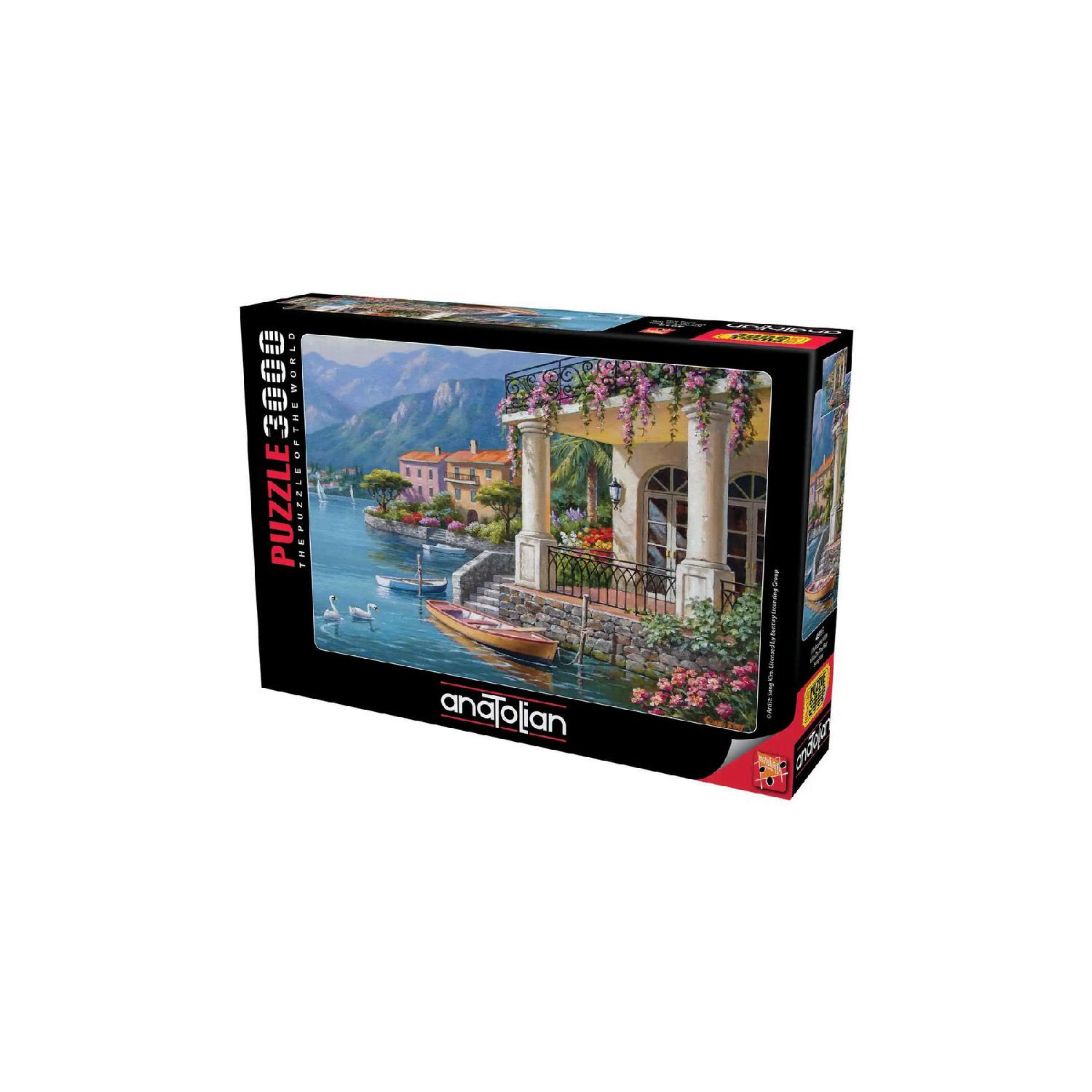 

3000-piece Puzzle / Villa In The Gulf - Code: 4915