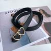 Fashionable 2024 New Design Womens Pu Belt For Stylish Denim Outfits Black Color