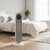 PTC Ceramic Electric Heater, 1300/2000 W, Remote, 15-40C, 45 Deg Oscillation, 12H Timer, White