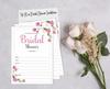 Inkdotpot 30 Bridal Shower InvitationsA  FloralA  Wedding Fill-In Style Invites Blank