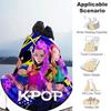 1pc Blanket Kpop Hunter7 Print Design, Lightweight Blanket for Sofa, Bed- Soft &Warm, Gift for All Seasons like Christmas, Halloween
