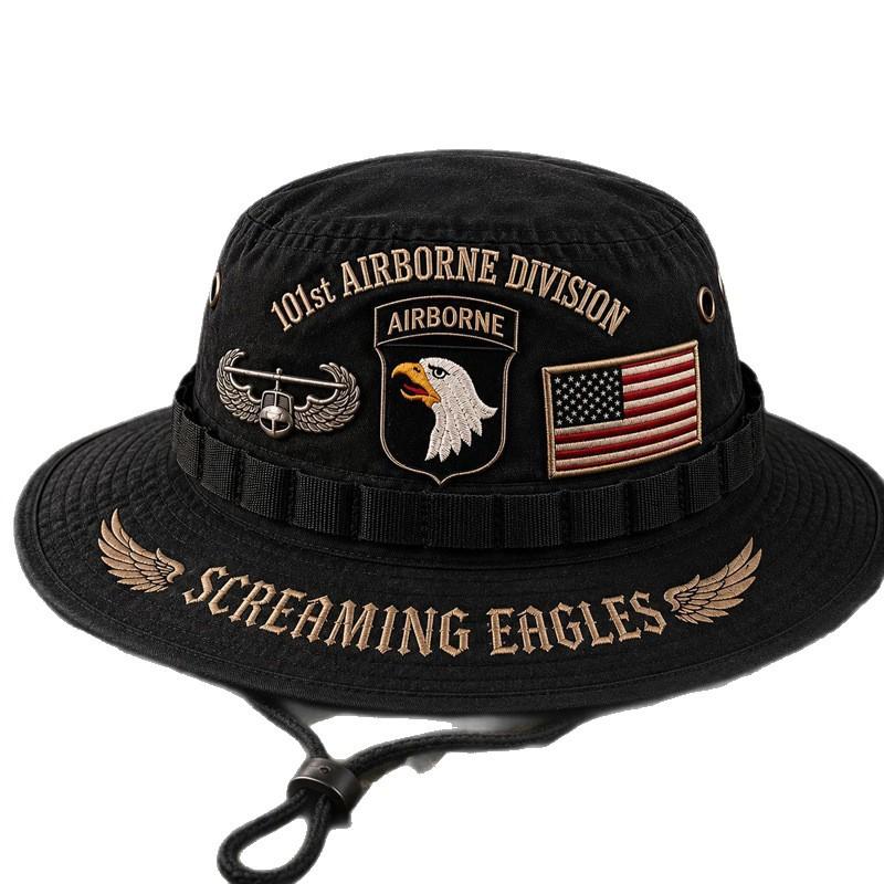 New POD custom US Air Force commemorative hat d digital printing sunshade anti-sunscreen bucket hat