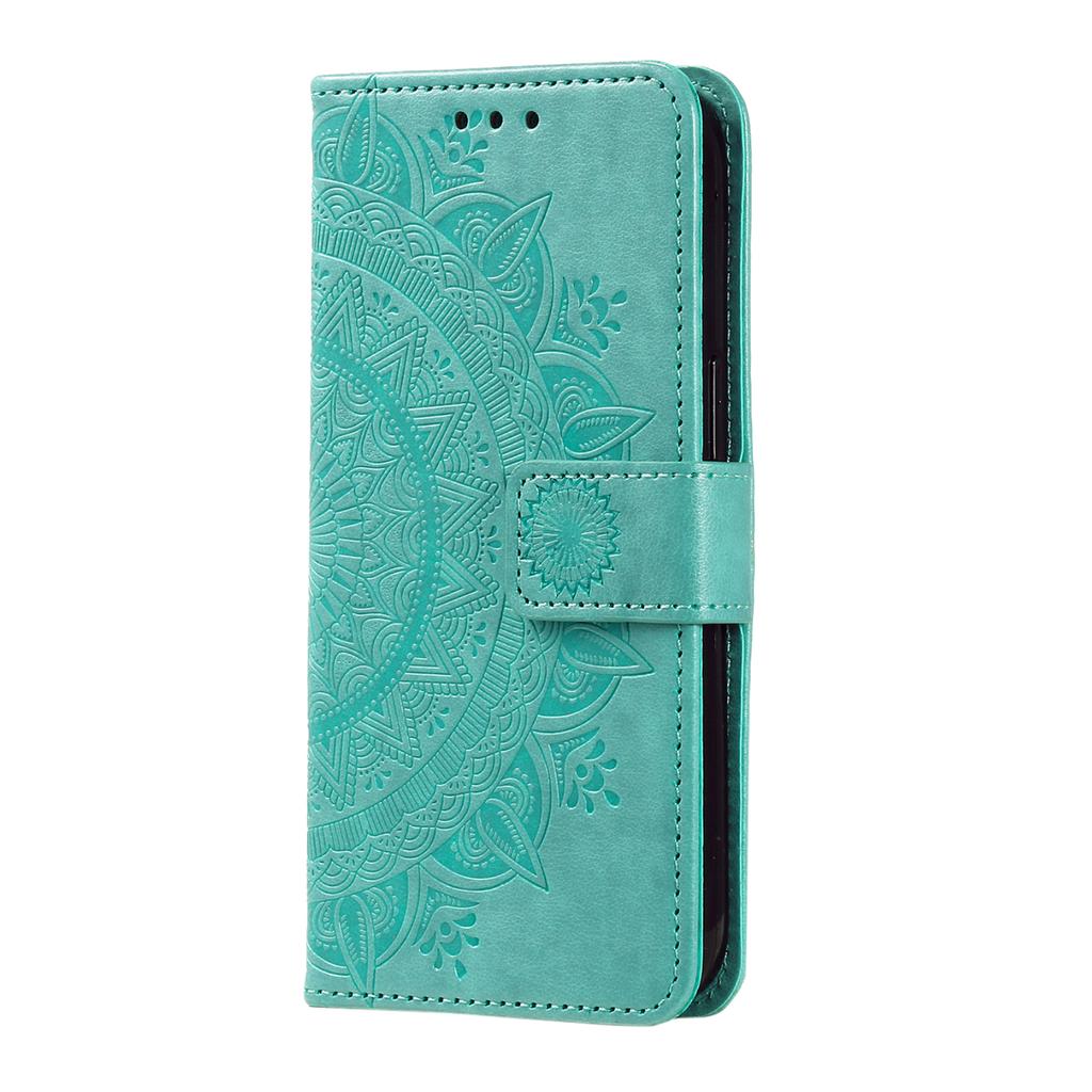 For Xiaomi Redmi Note 15 Pro 4G (Global) Stand Case Imprinted Totem PU Leather Wallet Phone Cover with Wrist Strap