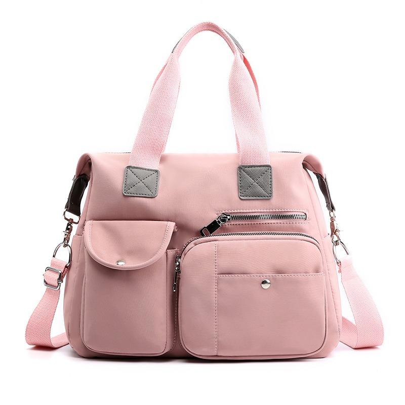 New Women's Shoulder Bag Women's Mommy Nylon Crossbody Portable Large Capacity Travel Bag Tote Bag