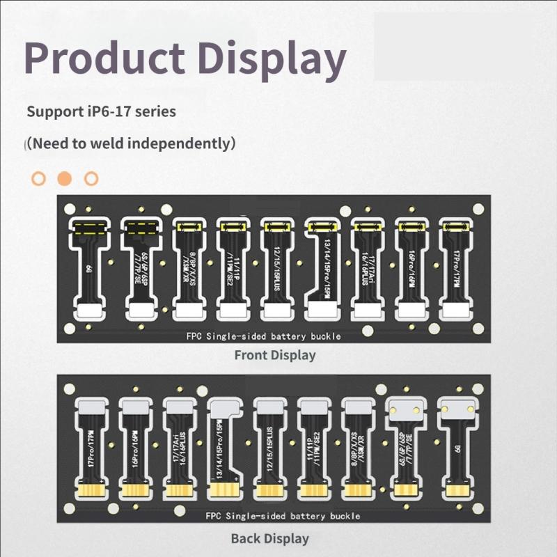 Battery Cable Battery Socket Replacement Part FPC Texture Suitable for Phone Precise Fit and Reliable Performances