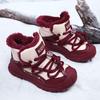 Children's 2025 Winter Snow Boots: Thick, Velvet-Lined, Warm Cotton for Boys & Girls - Outdoor Boots for Middle & Big Kids