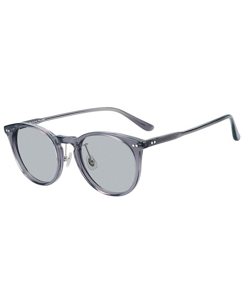 Zoff Sonnenbrille Farbige Nase UV und Graue Gläser im Boston-Stil, Pads, Stilvoll, Schutz, Unisex, Herren Damen [ZN221G01_12A2 ZN221G01-12A2] (klar)]