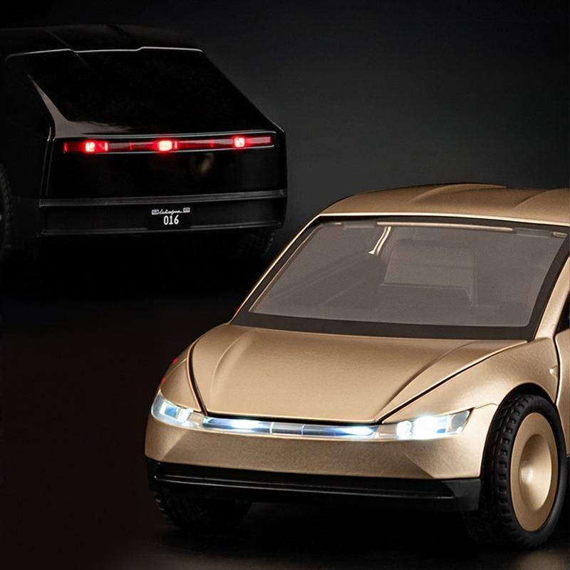 1:32 Unmanned Taxi Car Model Car Ornament Boy Simulation Alloy Toy Car Special Offer