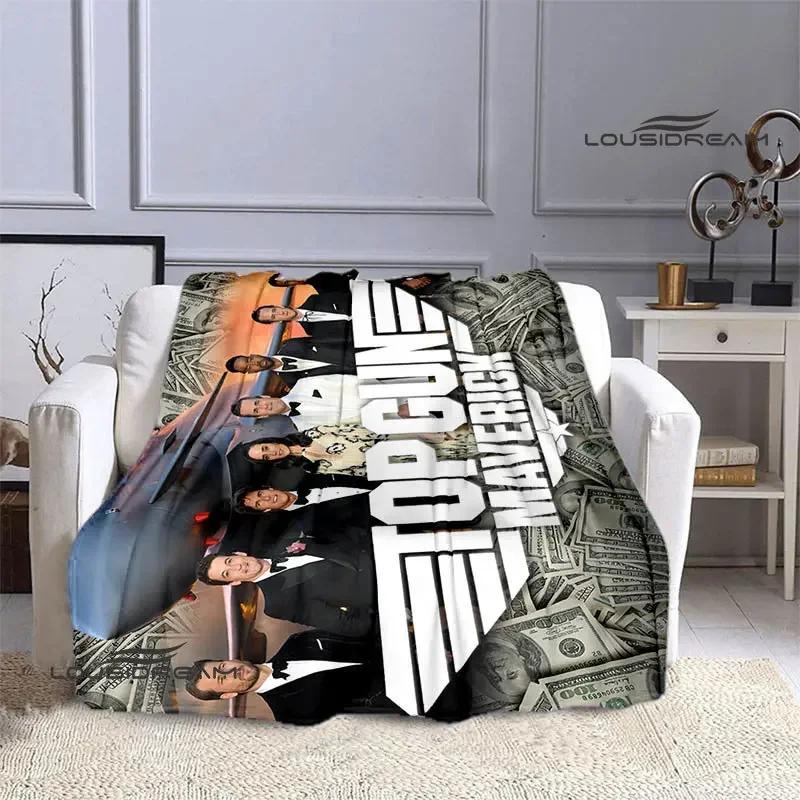 Classic Movie Top Gun Blanket Fashion Warm Blanket Flannel Blanket Bed Linings Home Travel Blanket Bed Linings Birthday Gift