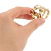 Saxophone Mouthpiece Clip Lacquered Gold General Altos/Tenors Saxophone & Clarinet Bakelite Mouthpiece Ligature Clip