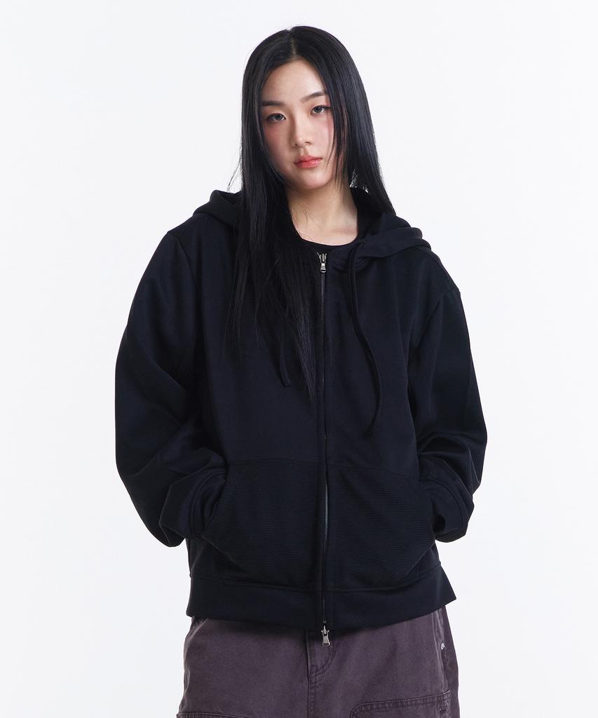 Kichul Backflip Hood Zip-Up (Black)