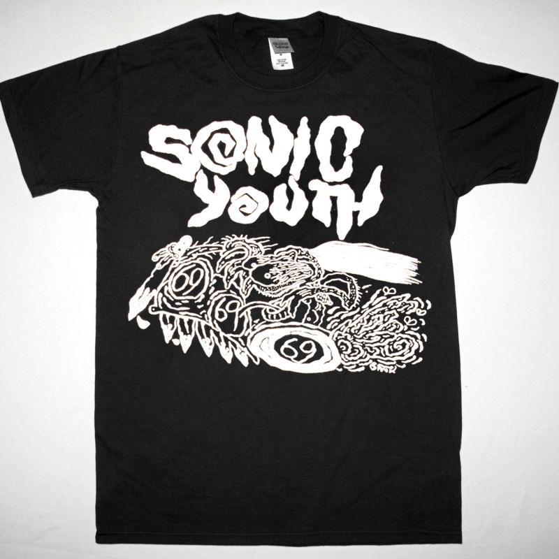 

Черная футболка унисекс Sonic Youth 69 Death Valley