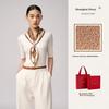 Shanghai Story 100% Mulberry Silk Scarf Double-Sided Square Silk Shawl Gift Box Mother's Day Birthday Gift for Mom