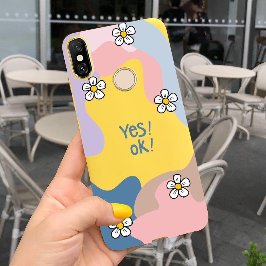 Phone Case For Xiaomi Redmi S2 (Redmi Y2) Lovely Pattern Macaroon Silicone Soft Cover Cases For RedmiS2 S 2 Y2 Fundas