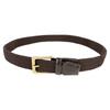 Jack Pyke Mens Countryman Leather Trim Elasticated Waist Belt