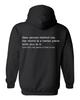 hoodie-Casual Pullover Sweatshirt Dear Person Behind Me Love From Cool