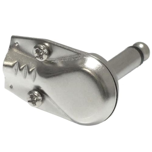 KAUMO Mono Phone Plug L-Shaped Patch Cable DIY Kit (Set of 2)