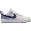 Nike Court Borough Low Craft BGGCEL Versatile Fashion Durable Low Top Kids Skate Shoes Kids Sneaker White Blue IM3384141
