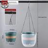 Vaso de Flores Transparente Suspenso Para Pessoas Preguiçosas Auto-irrigante Hidropônico Resina Grande Diâmetro Resistente a Quedas Shampoo