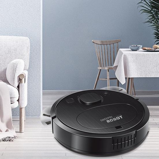 Úklidový robot Výkonné čištění Nízká hlučnost Štíhlé tělo Čistič USB nabíjení 1200mAh baterie Dlouhotrvající robotický vysavač