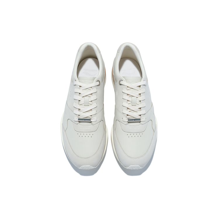 Li-Ning 1990 001 Non-Slip Wear-Resistant Low-Top Sports Casual Shoes Women Sneakers Off-White ALJT022-1