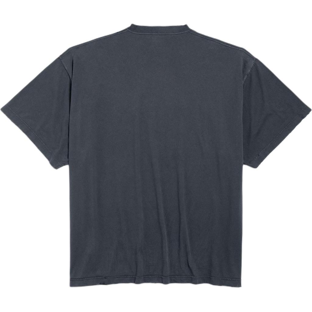 Balenciaga T-shirt Oversize Stampata da Stilista di Moda 831305TSVC51041