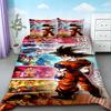 Duvet Cover Anime  Pattern Dragon Ball Bedding Set Child Baby Duvet Cover Sets Bedclothes Twin Single King Kids Adult Gift
