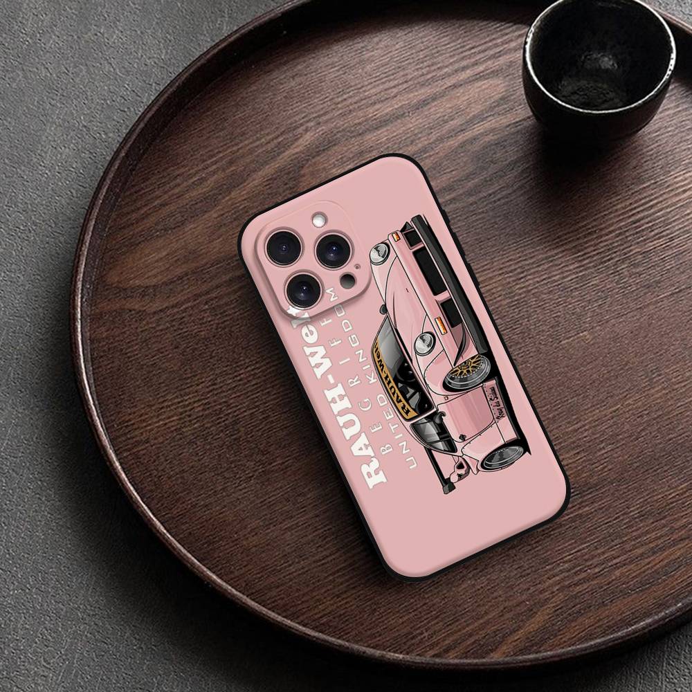 Phone Case For Iphone 16 15 11 13 14 Pro Max 7 8 Plus X Xr Xs Max 12mini Black Shell Cover Case