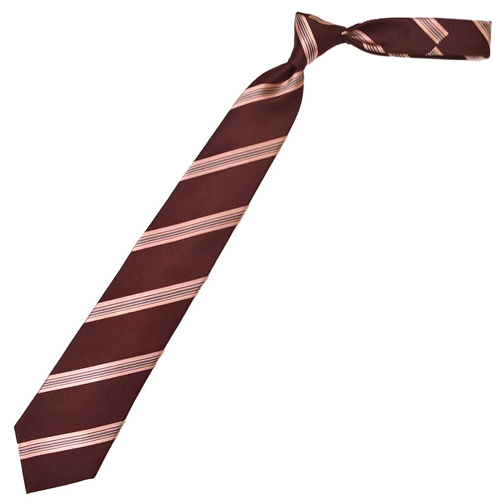 [Paul Smith] Striped Silk Tie AY47-28: Red